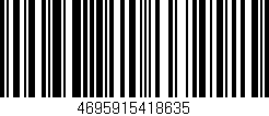 Código de barras (EAN, GTIN, SKU, ISBN): '4695915418635'