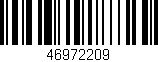 Código de barras (EAN, GTIN, SKU, ISBN): '46972209'