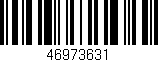 Código de barras (EAN, GTIN, SKU, ISBN): '46973631'
