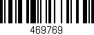 Código de barras (EAN, GTIN, SKU, ISBN): '469769'