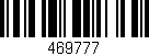 Código de barras (EAN, GTIN, SKU, ISBN): '469777'
