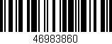 Código de barras (EAN, GTIN, SKU, ISBN): '46983860'
