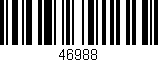 Código de barras (EAN, GTIN, SKU, ISBN): '46988'