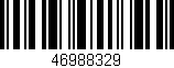 Código de barras (EAN, GTIN, SKU, ISBN): '46988329'