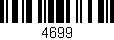 Código de barras (EAN, GTIN, SKU, ISBN): '4699'