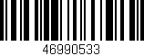 Código de barras (EAN, GTIN, SKU, ISBN): '46990533'
