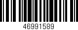 Código de barras (EAN, GTIN, SKU, ISBN): '46991589'