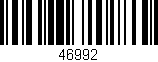Código de barras (EAN, GTIN, SKU, ISBN): '46992'