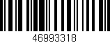 Código de barras (EAN, GTIN, SKU, ISBN): '46993318'