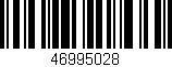 Código de barras (EAN, GTIN, SKU, ISBN): '46995028'