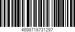Código de barras (EAN, GTIN, SKU, ISBN): '4699719731297'