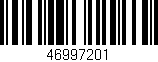 Código de barras (EAN, GTIN, SKU, ISBN): '46997201'