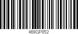 Código de barras (EAN, GTIN, SKU, ISBN): '469GP052'