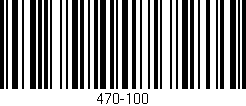 Código de barras (EAN, GTIN, SKU, ISBN): '470-100'
