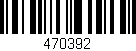 Código de barras (EAN, GTIN, SKU, ISBN): '470392'