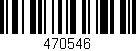 Código de barras (EAN, GTIN, SKU, ISBN): '470546'