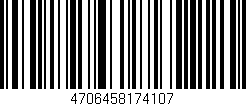 Código de barras (EAN, GTIN, SKU, ISBN): '4706458174107'
