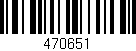 Código de barras (EAN, GTIN, SKU, ISBN): '470651'