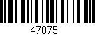 Código de barras (EAN, GTIN, SKU, ISBN): '470751'