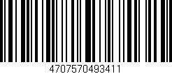 Código de barras (EAN, GTIN, SKU, ISBN): '4707570493411'