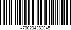 Código de barras (EAN, GTIN, SKU, ISBN): '4708264062845'