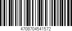 Código de barras (EAN, GTIN, SKU, ISBN): '4708704541572'