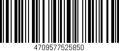 Código de barras (EAN, GTIN, SKU, ISBN): '4709577525850'