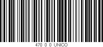 Código de barras (EAN, GTIN, SKU, ISBN): '470_0_0_UNICO'