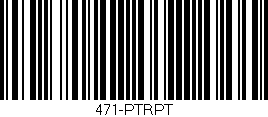 Código de barras (EAN, GTIN, SKU, ISBN): '471-PTRPT'