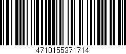 Código de barras (EAN, GTIN, SKU, ISBN): '4710155371714'