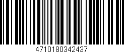 Código de barras (EAN, GTIN, SKU, ISBN): '4710180342437'