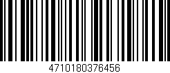 Código de barras (EAN, GTIN, SKU, ISBN): '4710180376456'