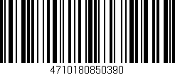 Código de barras (EAN, GTIN, SKU, ISBN): '4710180850390'