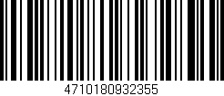 Código de barras (EAN, GTIN, SKU, ISBN): '4710180932355'