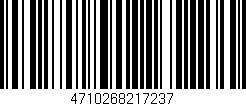 Código de barras (EAN, GTIN, SKU, ISBN): '4710268217237'