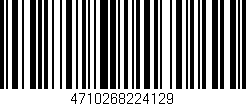 Código de barras (EAN, GTIN, SKU, ISBN): '4710268224129'