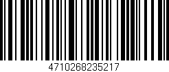 Código de barras (EAN, GTIN, SKU, ISBN): '4710268235217'