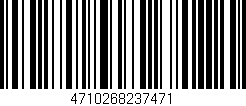 Código de barras (EAN, GTIN, SKU, ISBN): '4710268237471'