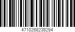 Código de barras (EAN, GTIN, SKU, ISBN): '4710268238294'