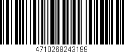 Código de barras (EAN, GTIN, SKU, ISBN): '4710268243199'