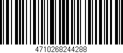Código de barras (EAN, GTIN, SKU, ISBN): '4710268244288'