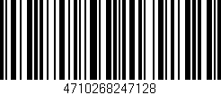 Código de barras (EAN, GTIN, SKU, ISBN): '4710268247128'