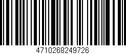 Código de barras (EAN, GTIN, SKU, ISBN): '4710268249726'