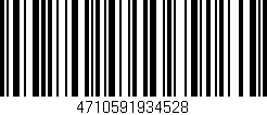 Código de barras (EAN, GTIN, SKU, ISBN): '4710591934528'