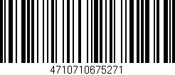 Código de barras (EAN, GTIN, SKU, ISBN): '4710710675271'