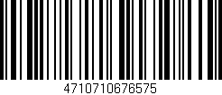 Código de barras (EAN, GTIN, SKU, ISBN): '4710710676575'