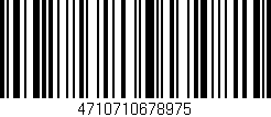 Código de barras (EAN, GTIN, SKU, ISBN): '4710710678975'