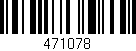 Código de barras (EAN, GTIN, SKU, ISBN): '471078'