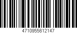 Código de barras (EAN, GTIN, SKU, ISBN): '4710955612147'