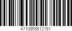 Código de barras (EAN, GTIN, SKU, ISBN): '4710955612161'